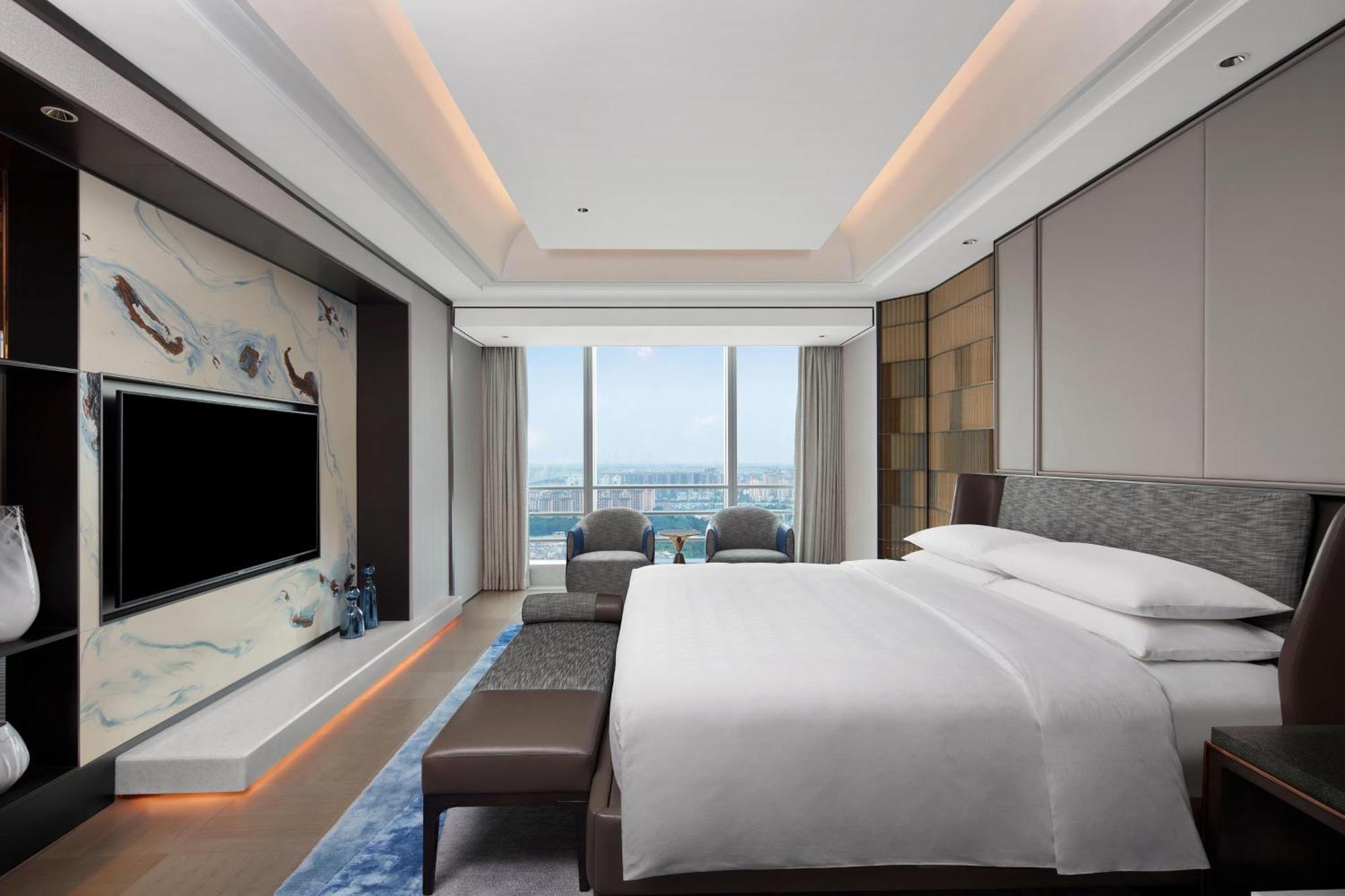 Sheraton Guangzhou Panyu Hotell Exteriör bild