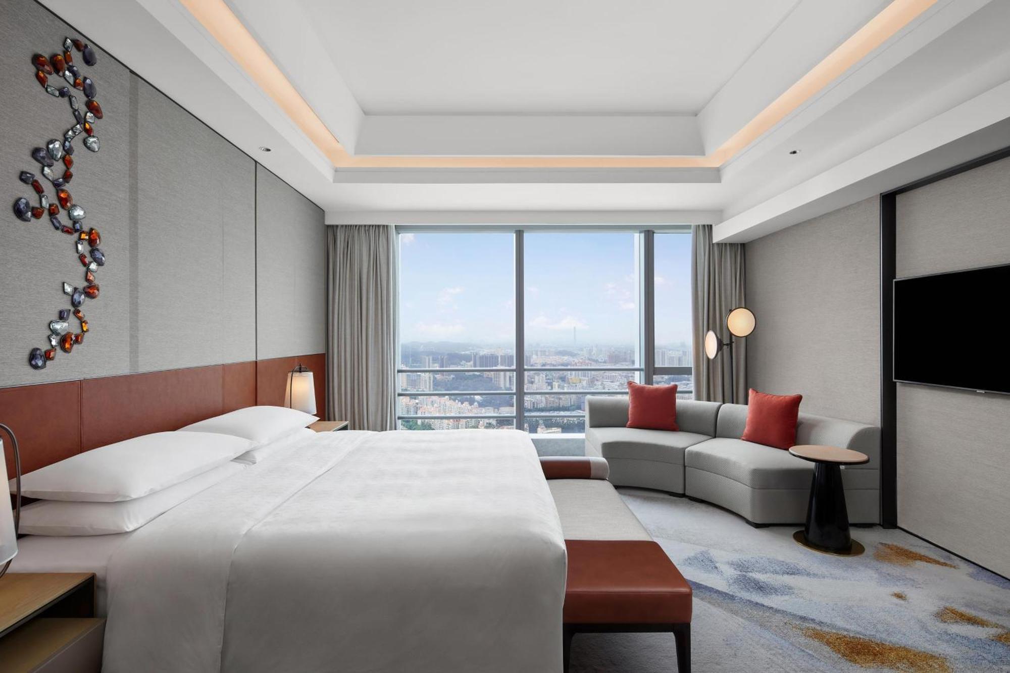 Sheraton Guangzhou Panyu Hotell Exteriör bild