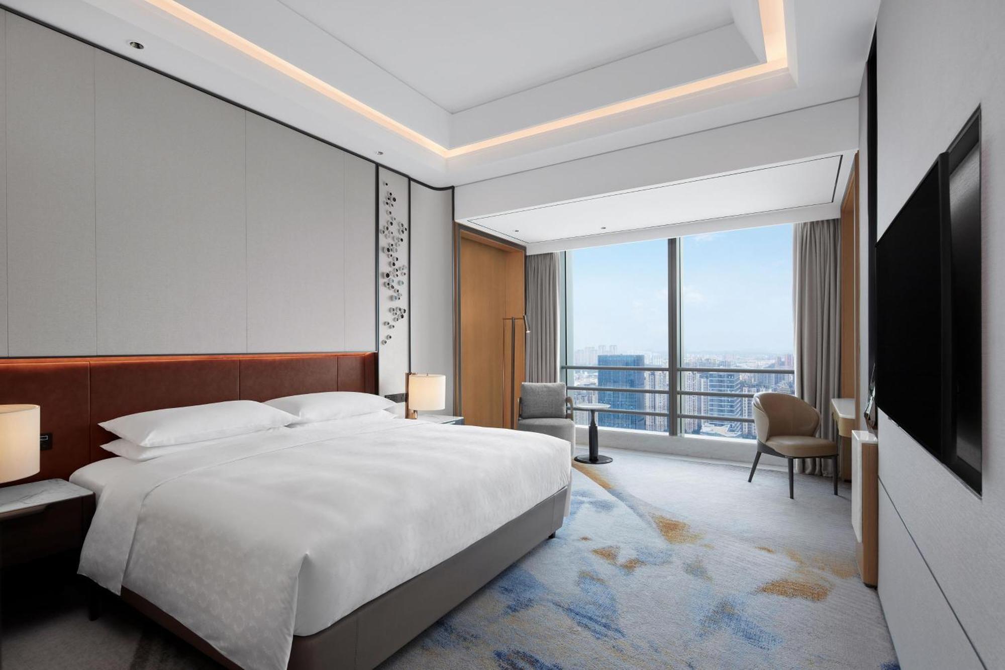 Sheraton Guangzhou Panyu Hotell Exteriör bild